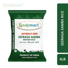 Load image into Gallery viewer, R5 - SDPMart Premium Seeraga Samba Rice (Zip lock pack) - 6Lb
