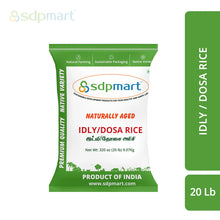 Load image into Gallery viewer, R2 - SDPMart Premium Idly &amp; Dosa Rice 20 Lbs
