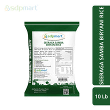 Load image into Gallery viewer, R5 - SDPMart Premium Seeraga Samba Rice - 10Lb
