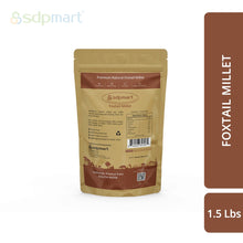 Load image into Gallery viewer, SDPMart Premium Foxtail Millet 1.5 LB
